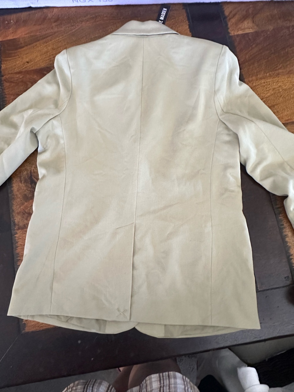 Steve Madden light olive green boyfriend blazer NWTs size small. - Picture 5 of 6